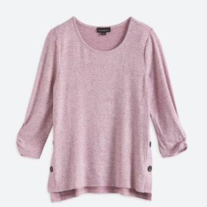 Aubrie Button Detail Knit Top